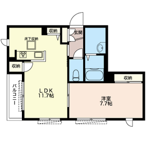 カトル・セゾン 101号室