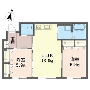 グリナージュ上目黒 103号室