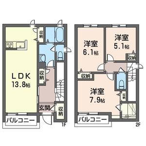 フローラ稲城Ｂ 105号室