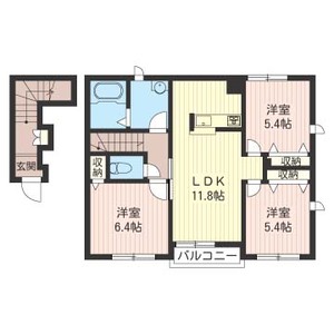 ＧＲＥＥＮ　ＰＩＮＥ 201号室