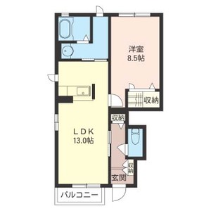 スカイマリーン　Ａ 101号室