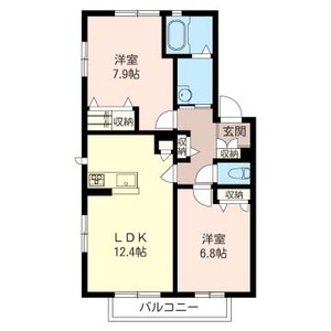 ラフィーネ甲府 101号室