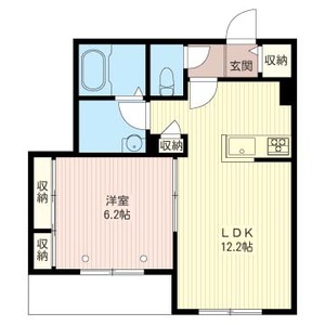 カノンツインガーデンＳ 102号室