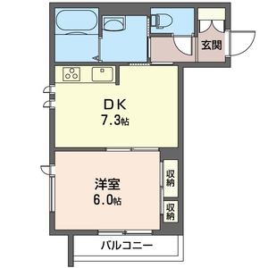 Ｌｅｓ　Ｓａｉｓｏｎｓ　Ｎｏｇａｔａ 205号室