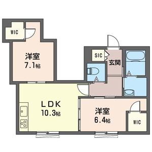 ＣＨＡＲＭＥ－ＡＲＡＩＹＡＫＵＳＨＩ 101号室
