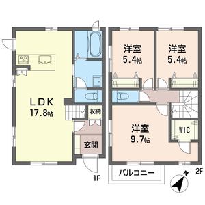 Ｍａｉｓｏｎ　ｄｅ　Ｌｕｎａ　Ａ 1号室