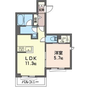 ベル　ホワイト 302号室