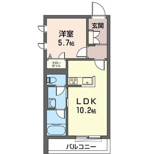 ベレオ・セルフィーユ 103号室