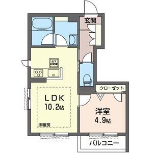 Ｖｉｓｔａ　Ｖｅｒｄｅ 102号室