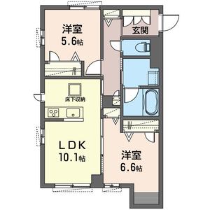 クレッセント 201号室