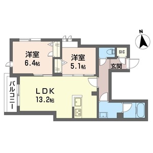 ソレイユ 201号室