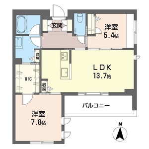 ウィステリア若松町 302号室
