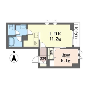 グランドヒルズ城山 201号室