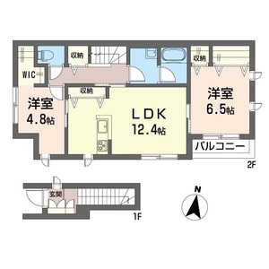 フェリシード若宮 201号室