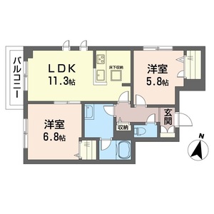 クラウド　ヒル 101号室