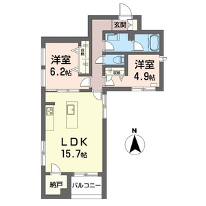 メゾン　セルティア 202号室