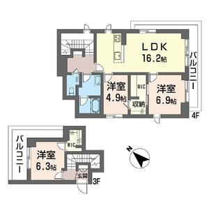 リヴァージュ四谷 303号室