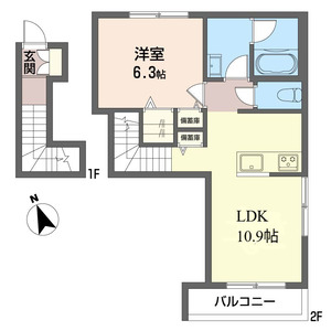 シャーメゾンどりこの 203号室