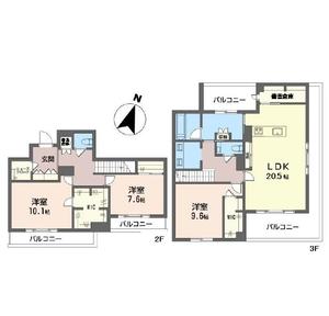 メゾン　ド　みつ池成城 202号室