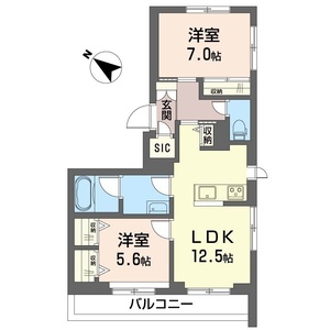 ノルドＫ 201号室