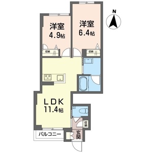 ザ　グローヴ赤堤 101号室