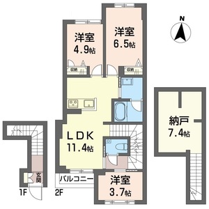 ザ　グローヴ赤堤 201号室