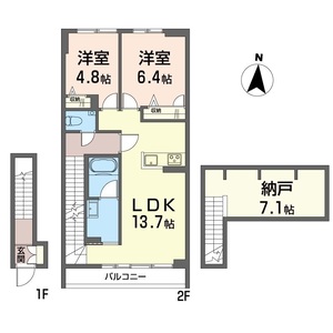 ザ　グローヴ赤堤 202号室