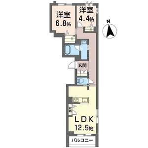桜上水テラス 202号室