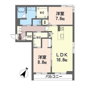 シャーメゾン　ヴィステリオ 103号室