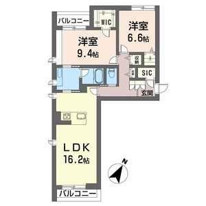 シャーメゾン　ヴィステリオ 201号室