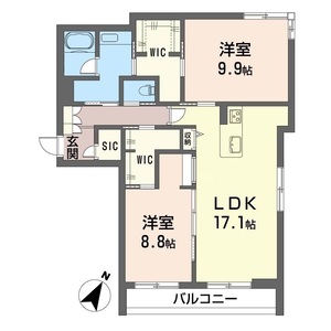シャーメゾン　ヴィステリオ 203号室