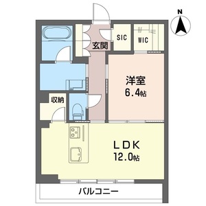 シャーメゾンｃａｌｍｅ 102号室