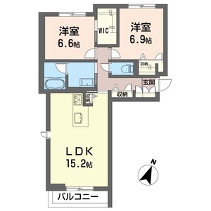 シャーメゾンＲｉｃｈｅ 201号室