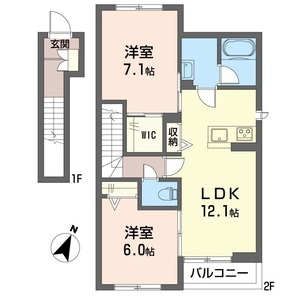 シャーメゾンアンクレール 203号-10