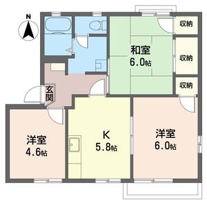 グリーンハイツ壱番館 202号室