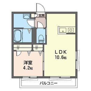 シャーメゾン　ルナ 201号室