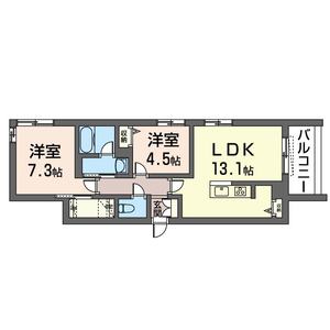 ＴＥＲＲＡ　ＨＯＵＳＥ　　武蔵野 201号室