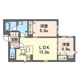 Ｄｉａｍａｎｔｅ下北沢 101号室
