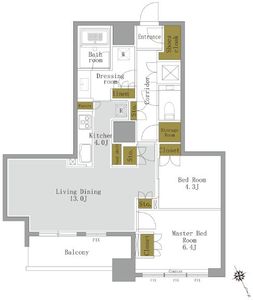 勝どきザ・タワー 2529号室