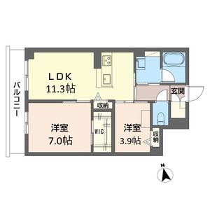 ラフィーネ碑文谷 202号-16