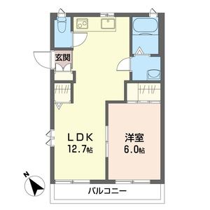イズ白山 201号室