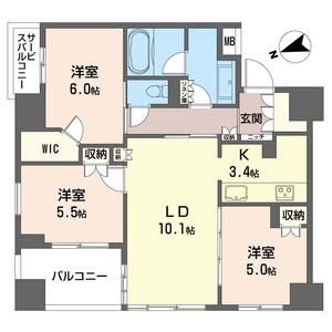 ミッドレジデンス文京 501号室