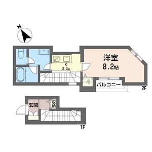 カーサ　アチェーロ 201号室