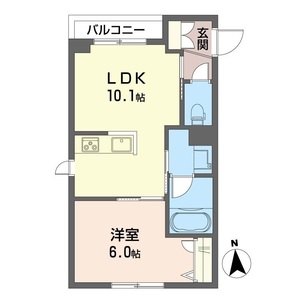 フォレナ萩中 202号室