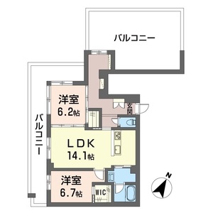 ＷＴＢ大塚 401号室