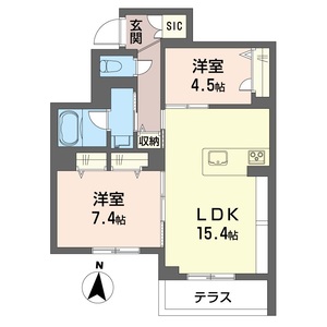 ＴＨＥ　ＳＥＮＳＥ 102号室