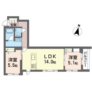 エクラージュ笹塚 202号室