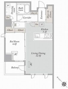 マストライフ目白 1101号室