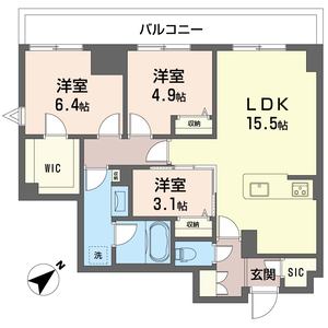 グランフォレスタ　二子玉川 301号室