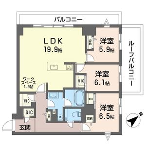 グランフォレスタ　二子玉川 302号室